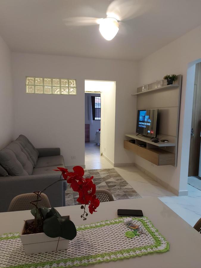 Apto Aconchegante Pe Na Areia Guarujá Exterior foto