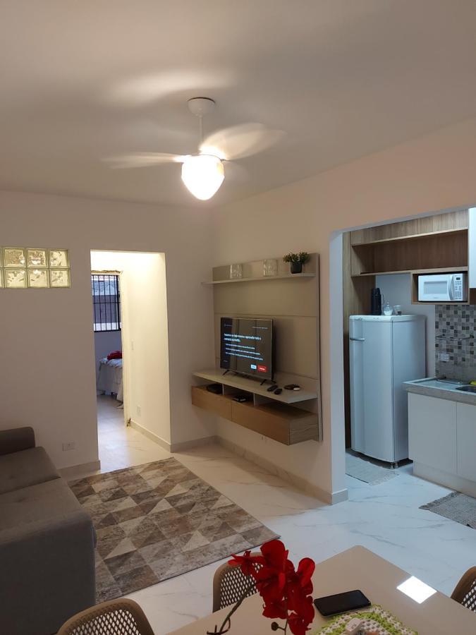 Apto Aconchegante Pe Na Areia Guarujá Exterior foto